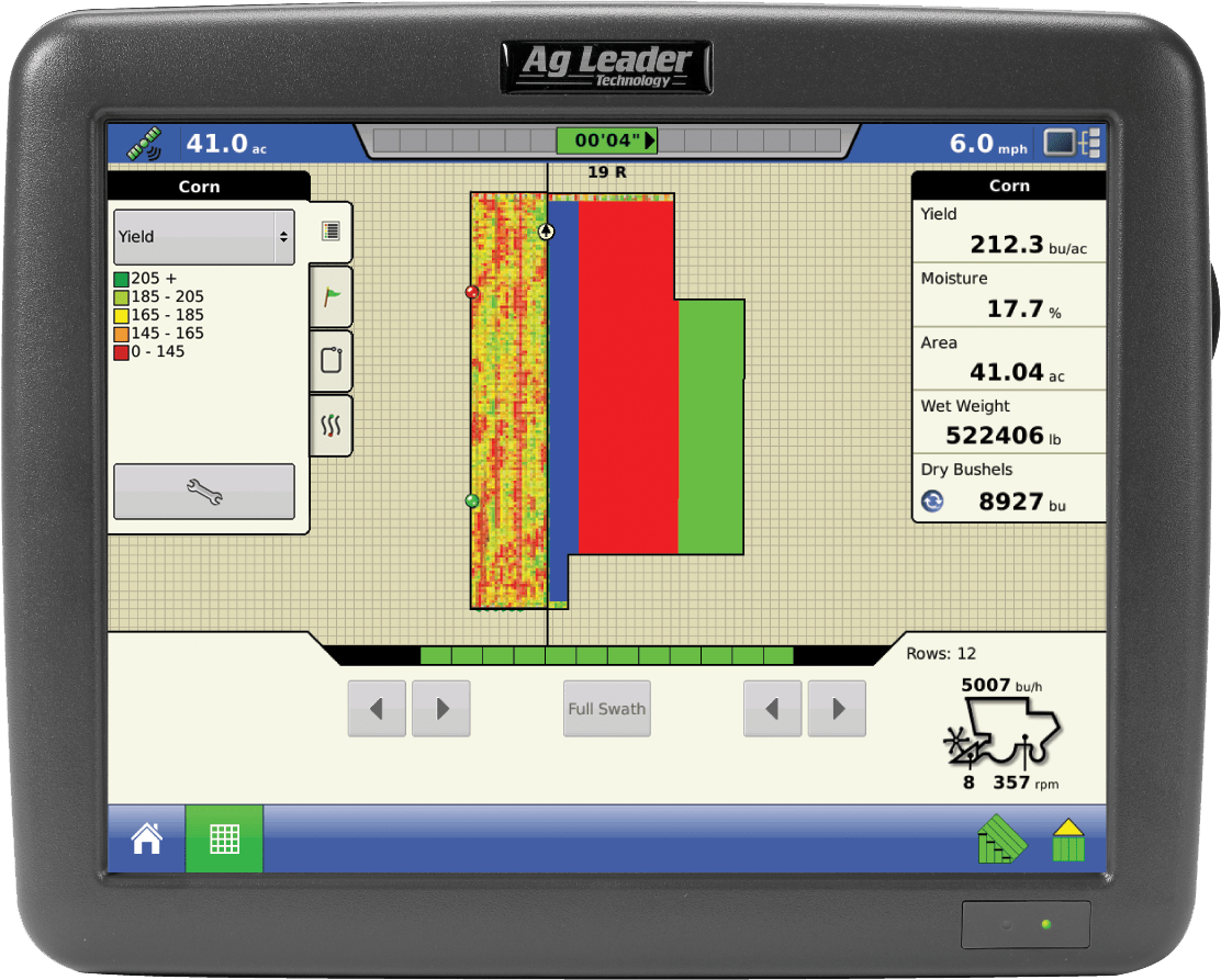 Comparison of Ag Leader Displays